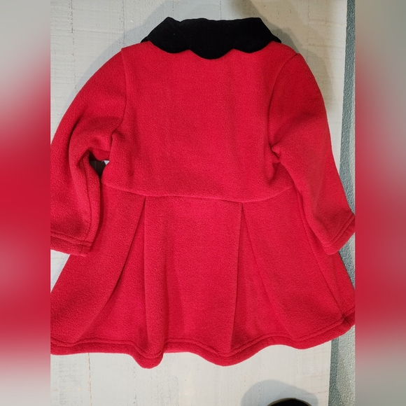 Bow Front Double Breasted Coat & Hat Set - Picture 6 of 11